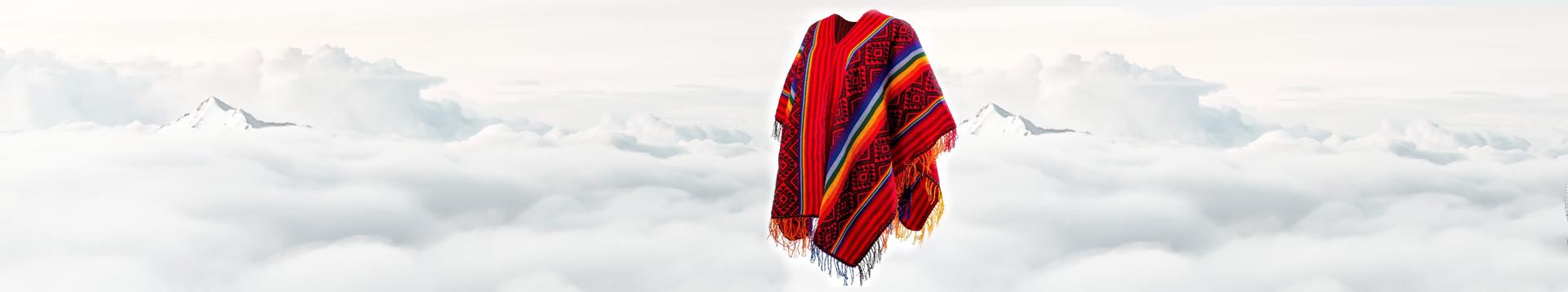 Poncho Azul Tradicional